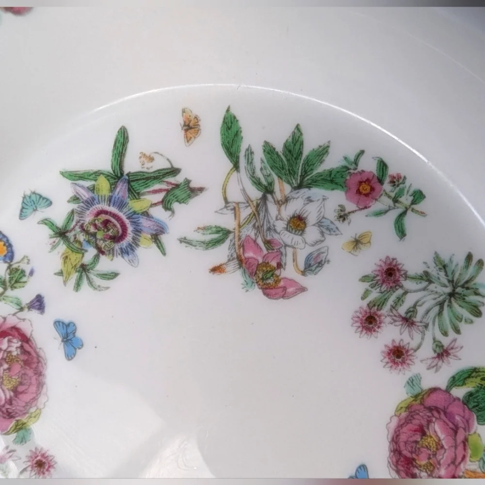 Vintage Portmeirion Summer Garland Floral Round Sweet Dish Discontinued